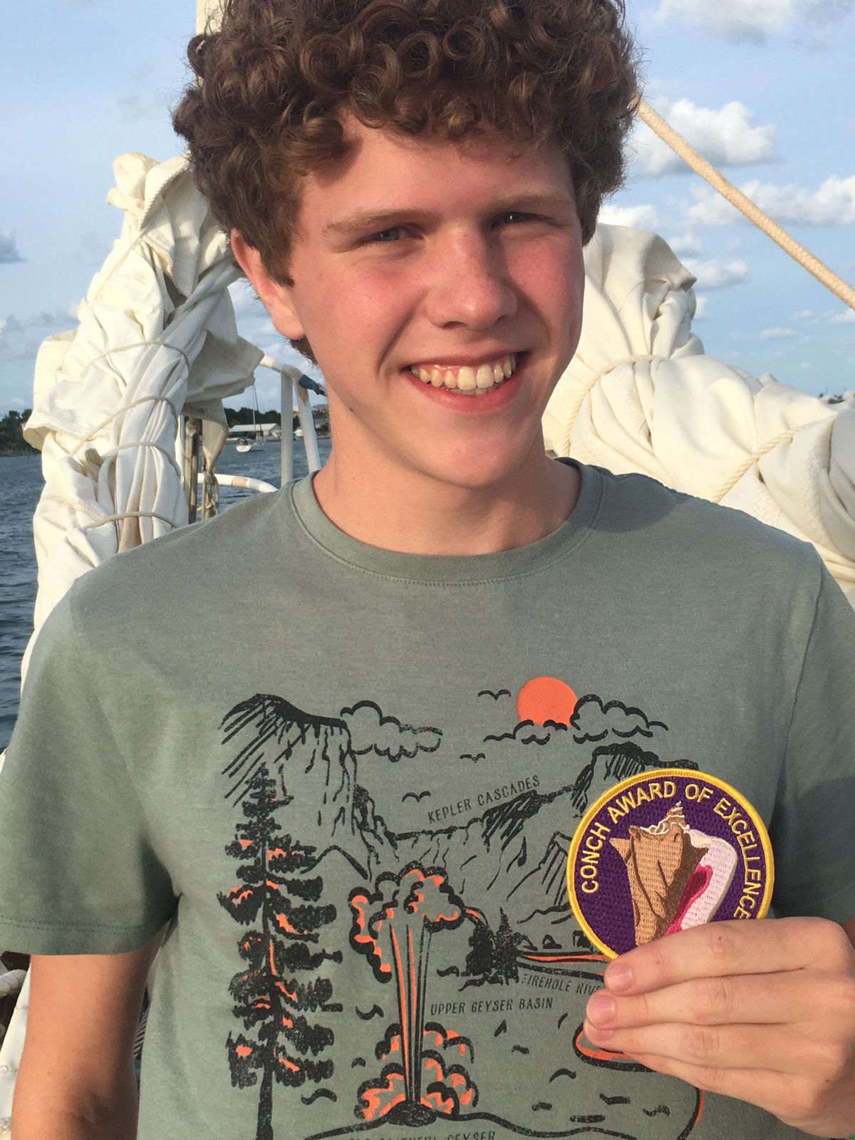 Conch Award Of Excellence Recipient Xander Sailingadventures Org